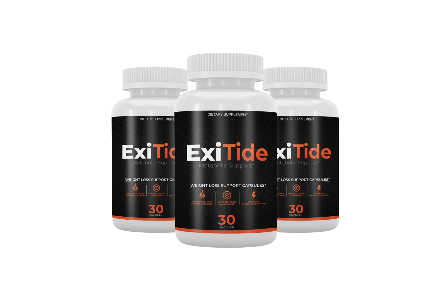 ExiTide™ metabolic support — 3 bottles